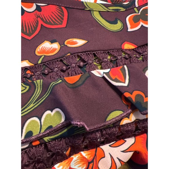 Ann Taylor LOFT Fall Long Sleeve Blouse Medium - Picture 4 of 4